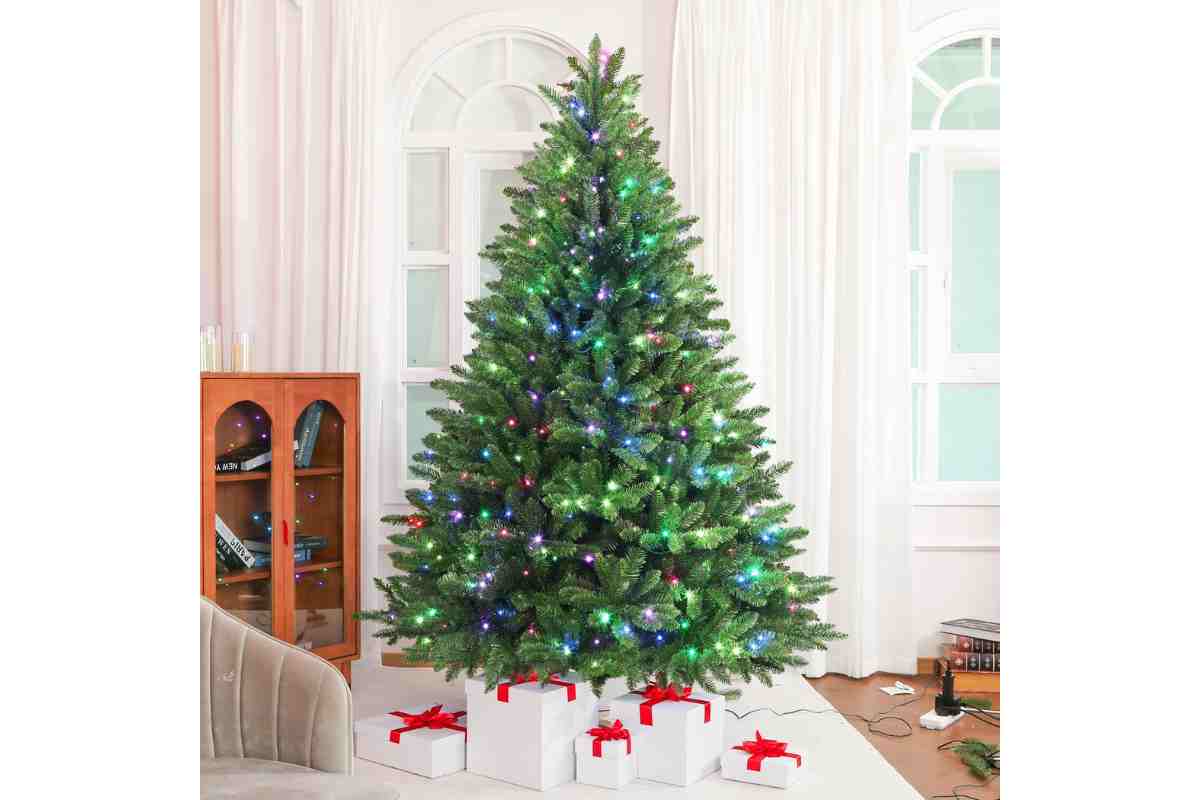 Albero di Natale con luci incorporate Sharekonn