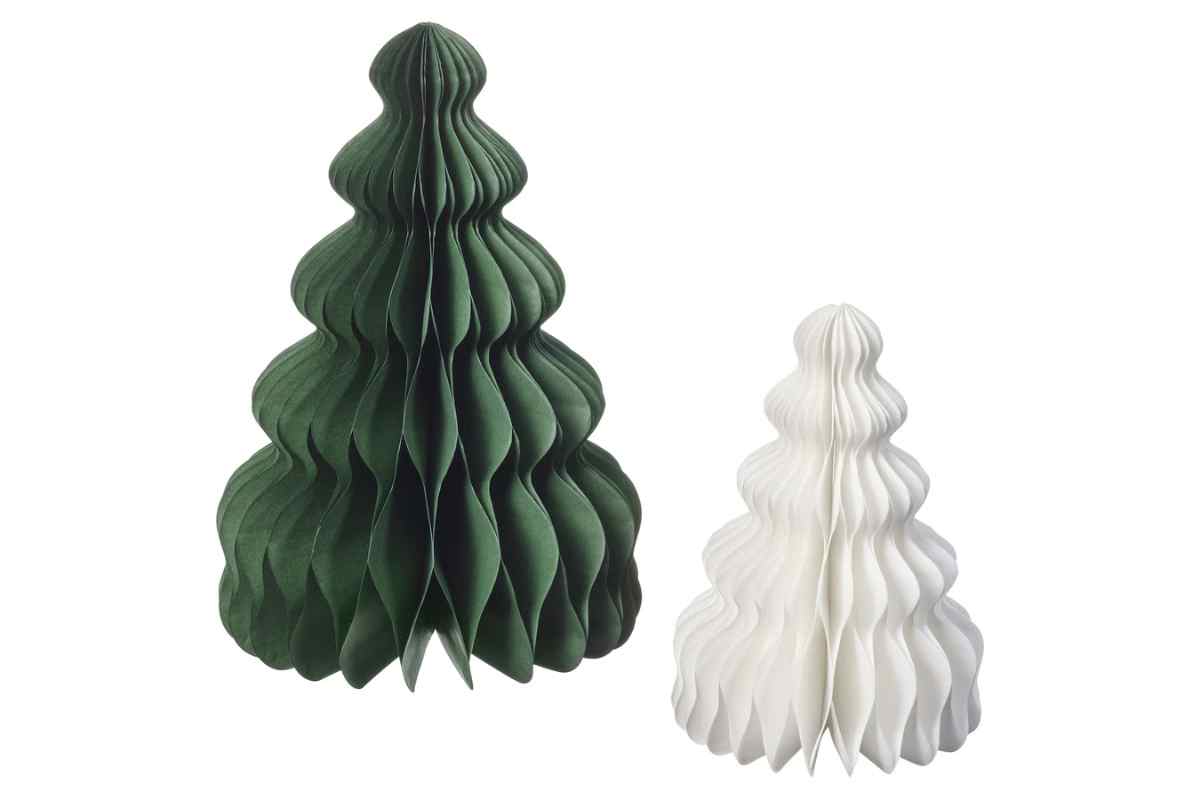 Albero di Natale da tavolo in carta VINTERFINT Ikea 