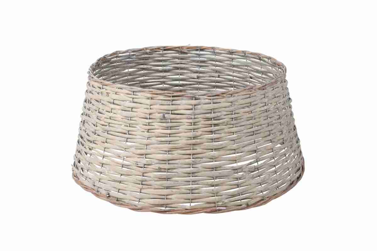 Copribase albero Natale vimini Maisons du Monde 