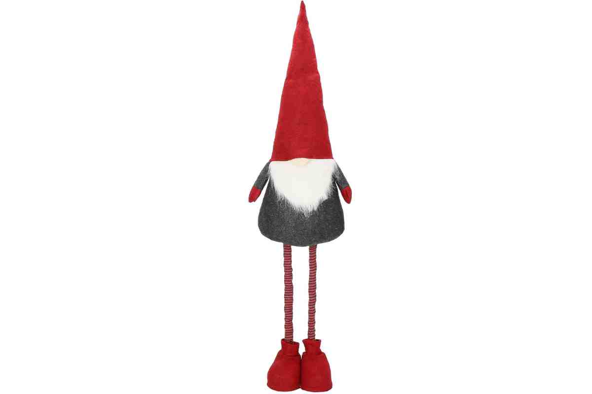 Gnomo natalizio alto 160 cm