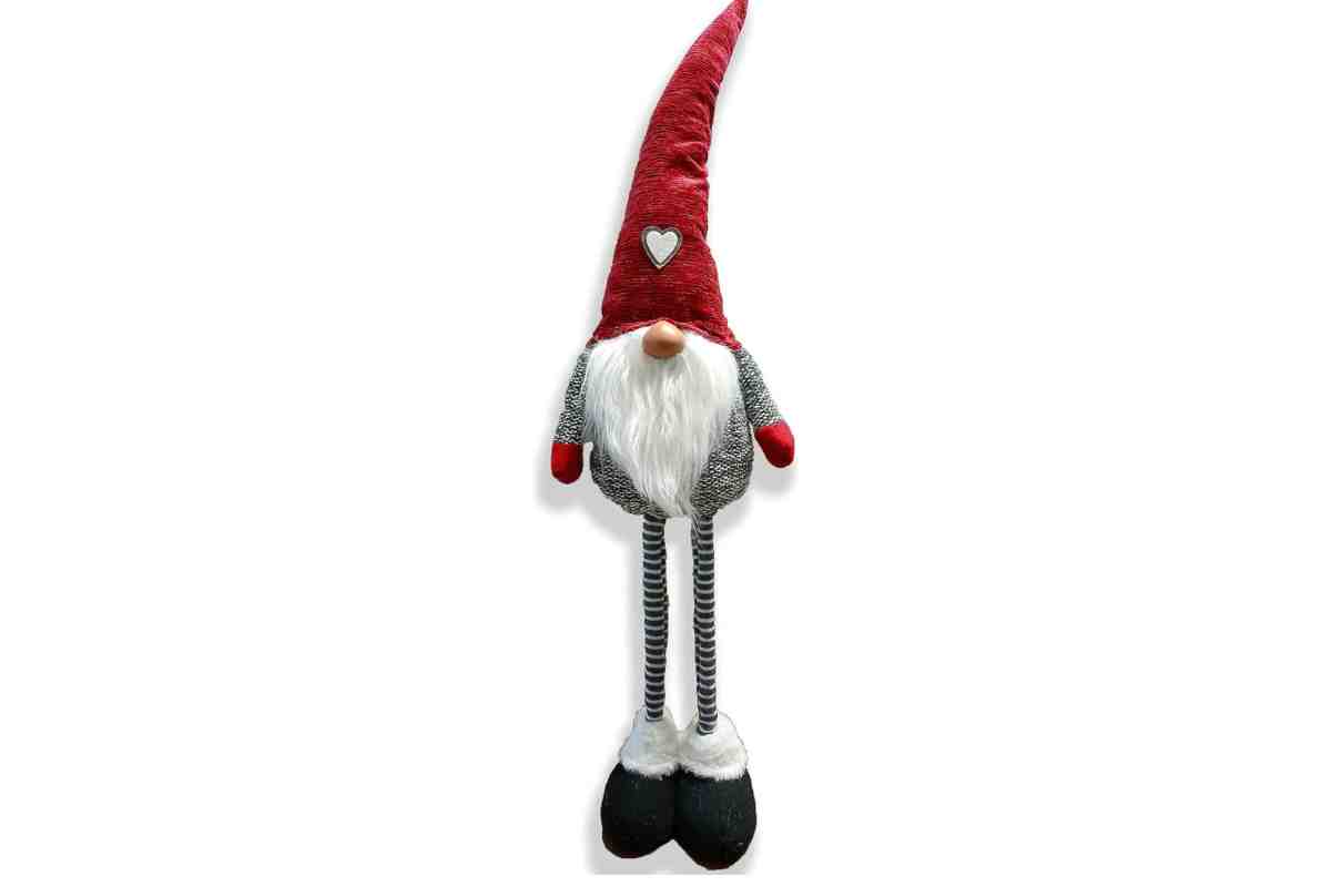 Gnomo natalizio alto 90 cm in vendita su Amazon