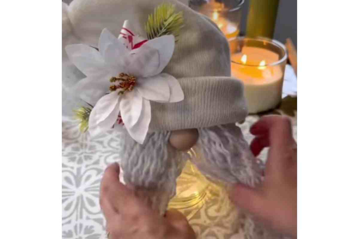 Gnomo natalizio fai da te che costa poco 