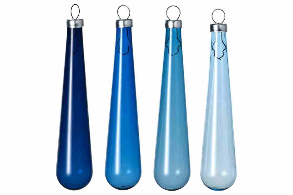 Palline a goccia blu VINTERFINT Ikea 