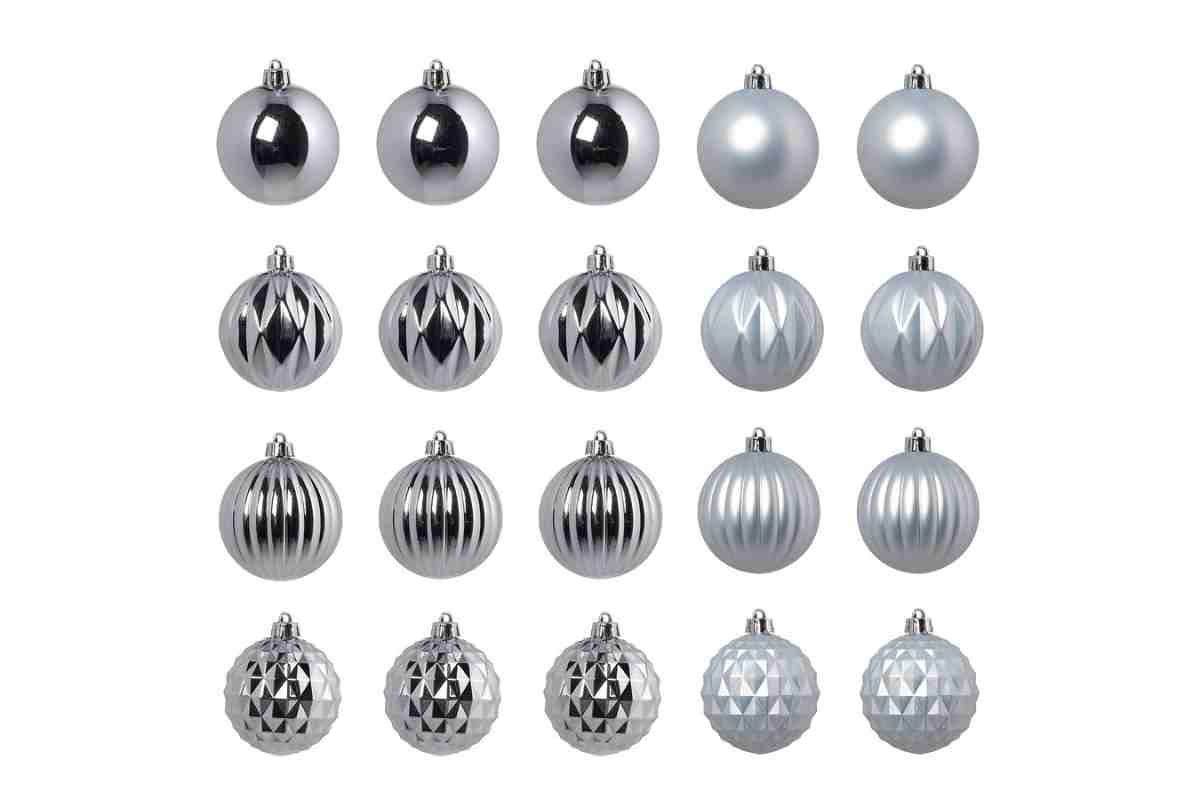 Palline di Natale argento VINTERFINT Ikea 
