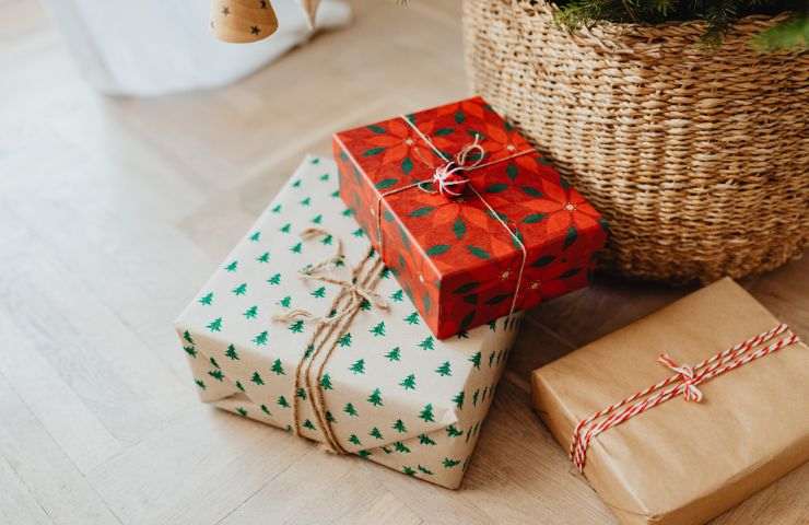 regali di natale incartati 
